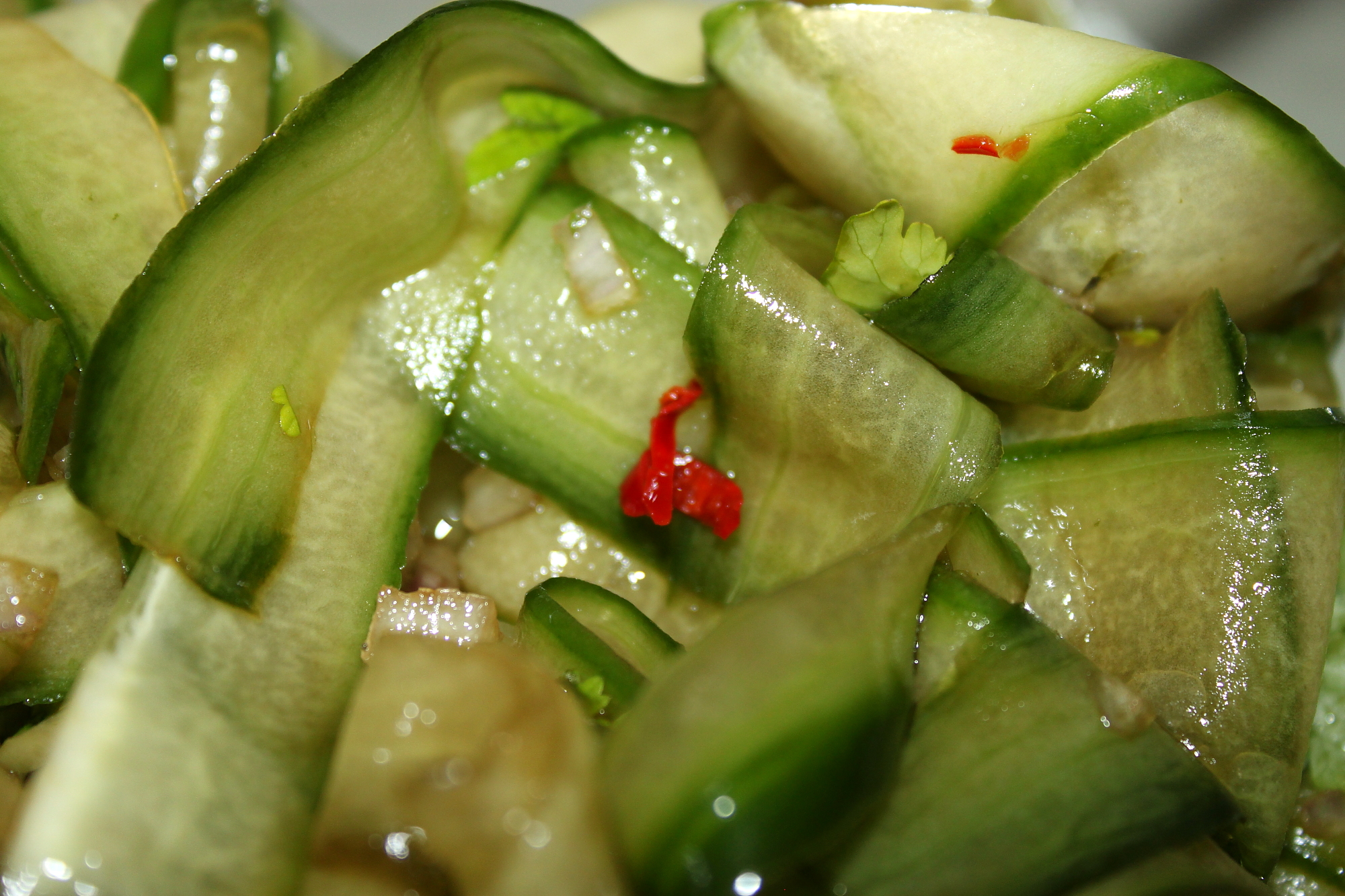 Тайский огуречный салат (   рецепт   )
